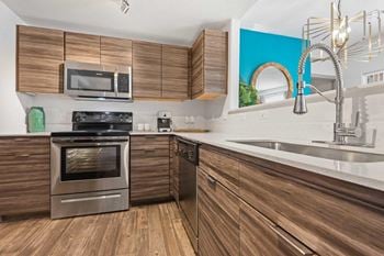 Contemporary cabinetry with 2 available color palettes